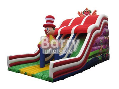 Made In China Clown Slide , Inflatable Dry Slide For Sale BY-DS-062